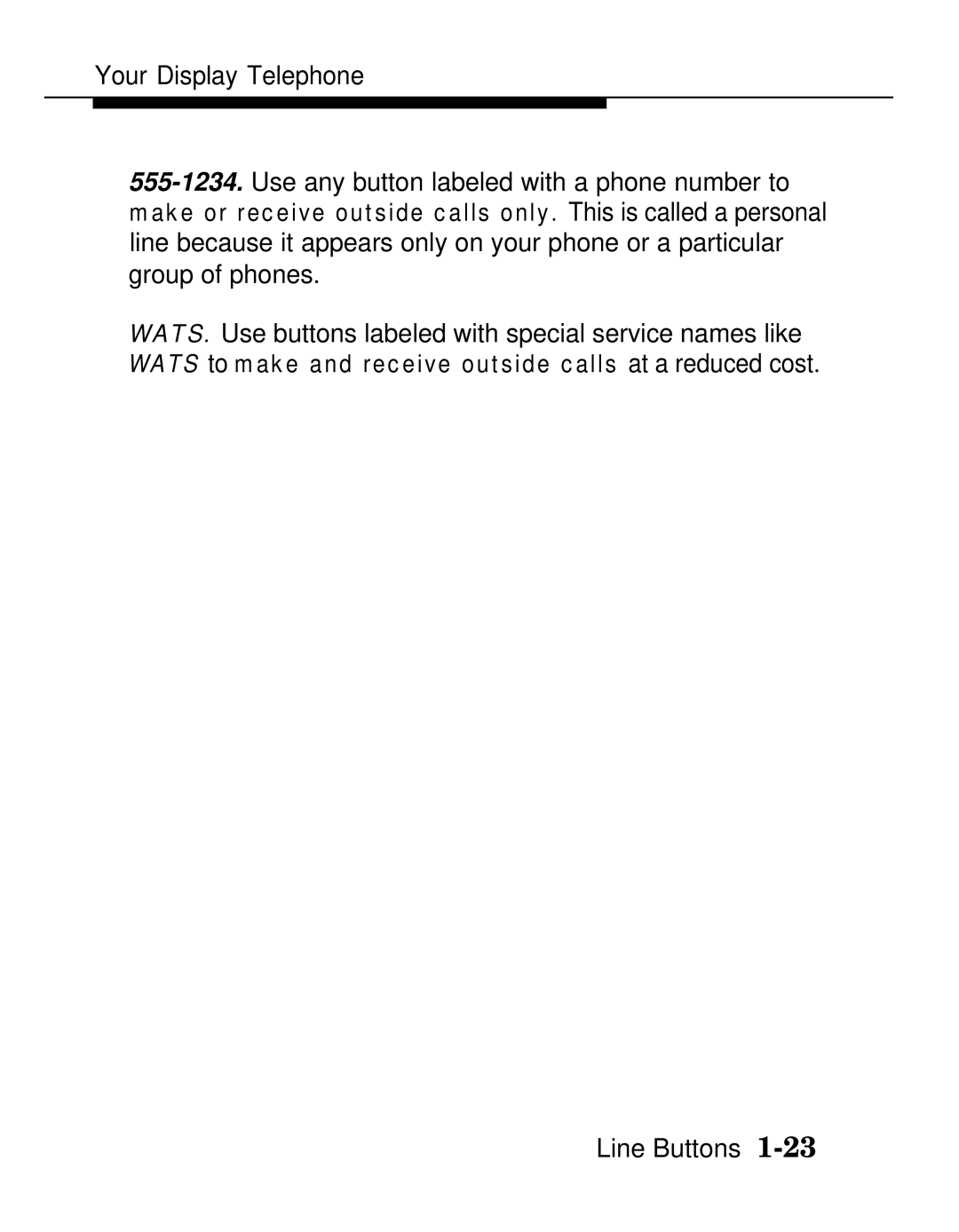 AT&T MLX-10D, MLX20L, MLX-28D manual Your Display Telephone 