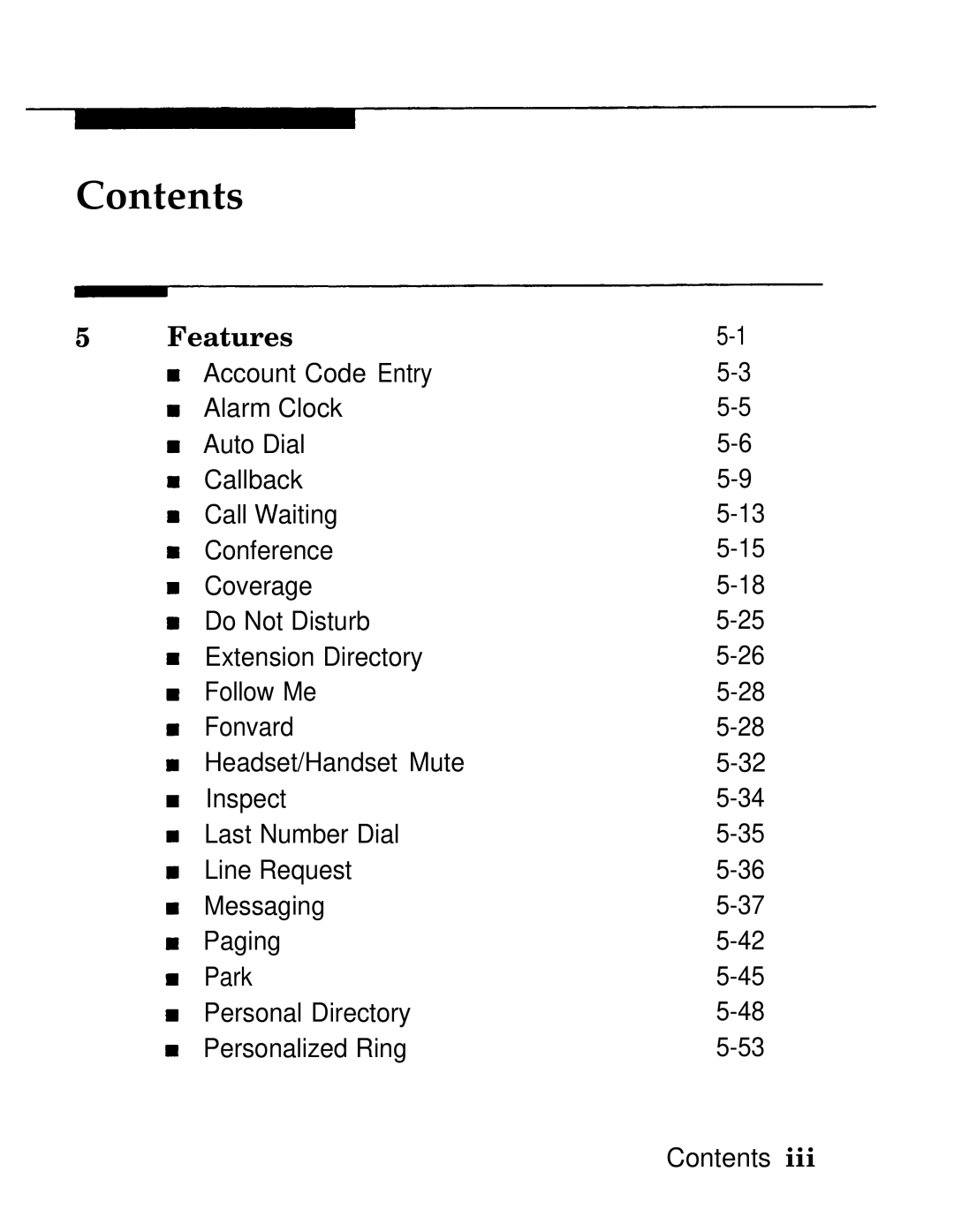 AT&T MLX-28D, MLX20L, MLX-10D manual Features 