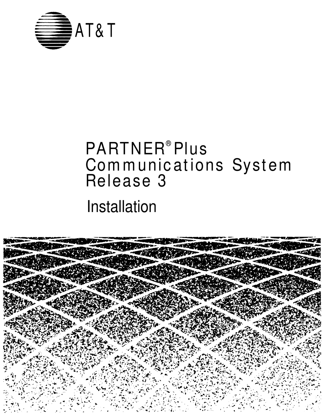 AT&T PARTNER Plus Communications System Release 3 manual At&T 