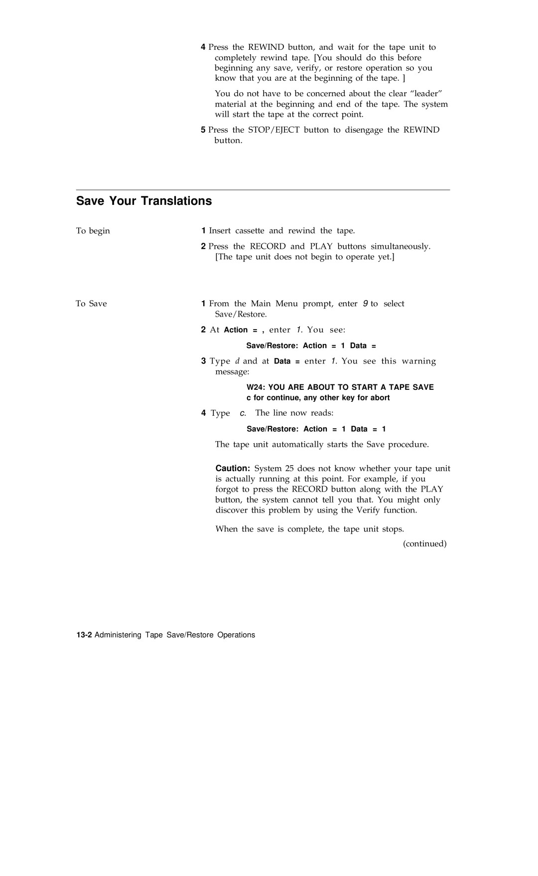 AT&T R1V2 manual Save Your Translations 