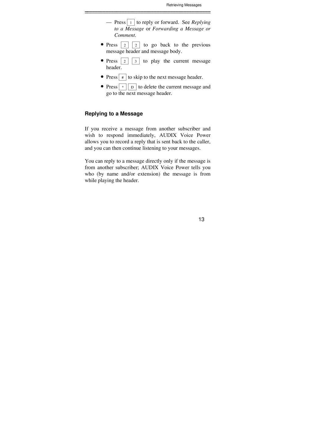 AT&T R3.0 manual Replying to a Message 