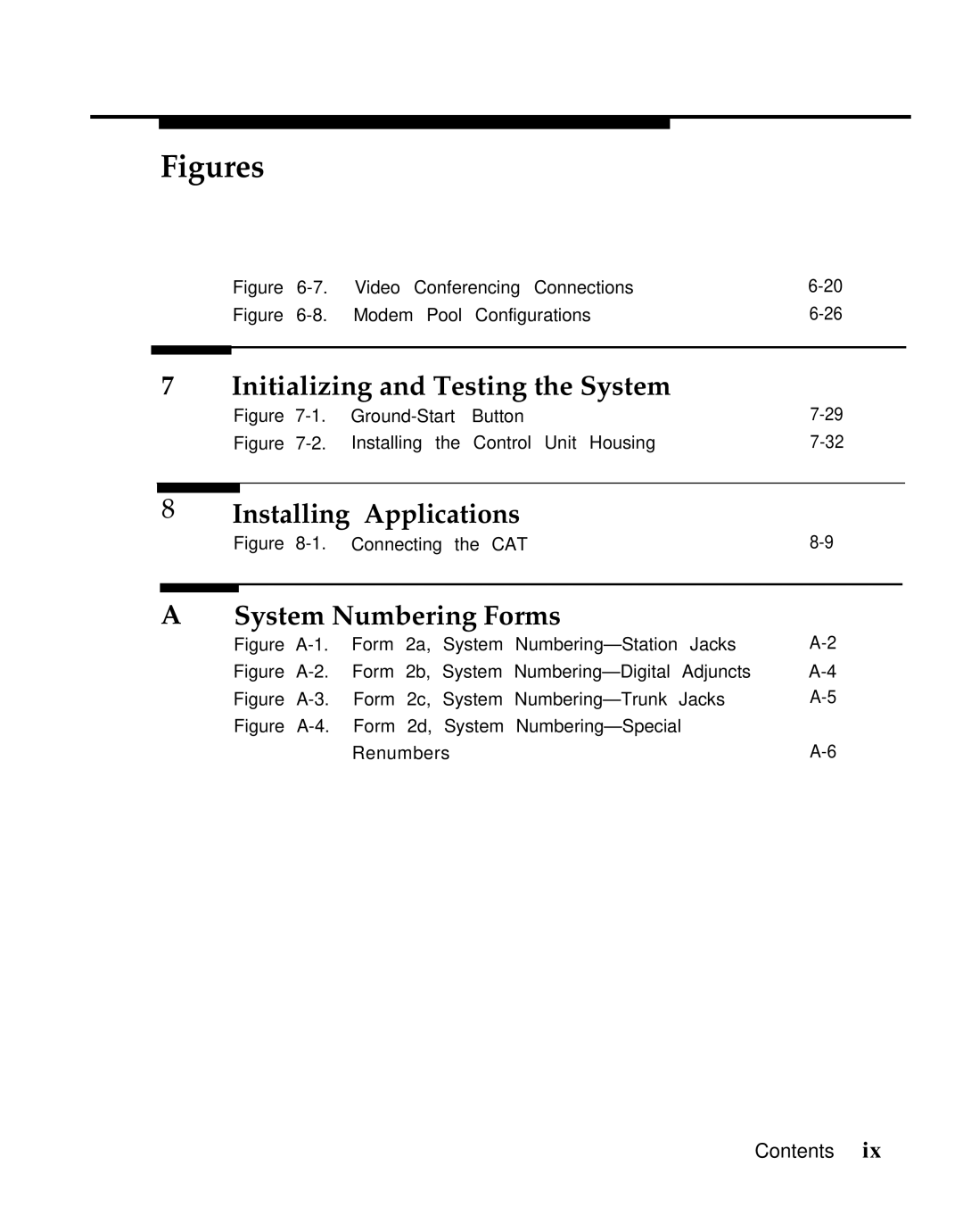 AT&T Release 2.0 manual Figure A-4 Form 2d, System Numbering-Special Renumbers 