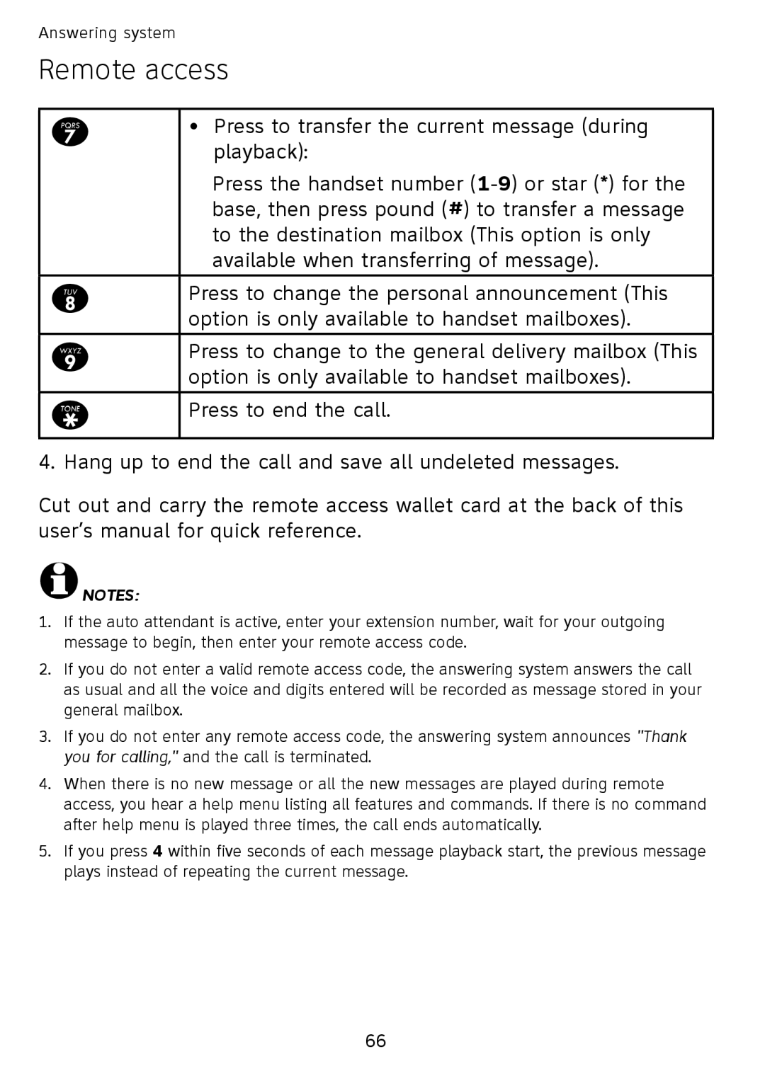 AT&T SB67108 user manual Press to transfer the current message during 