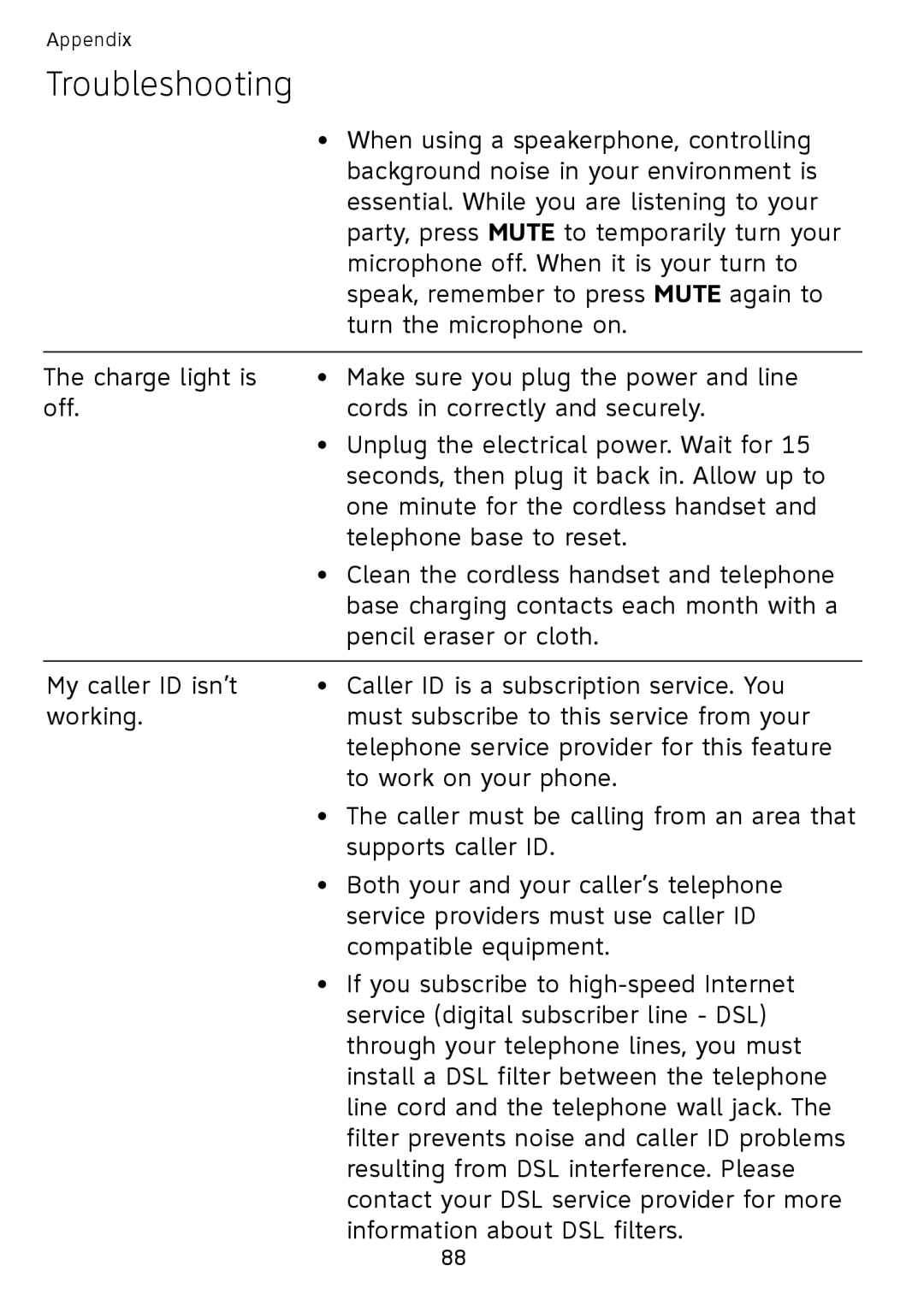 AT&T SB67108 user manual When using a speakerphone, controlling 