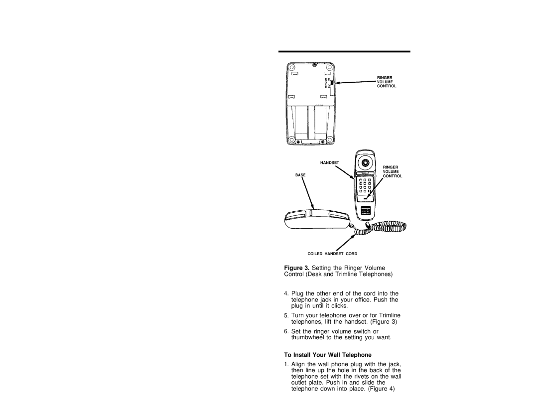 AT&T Single Line Business Telephone warranty To Install Your Wall Telephone 