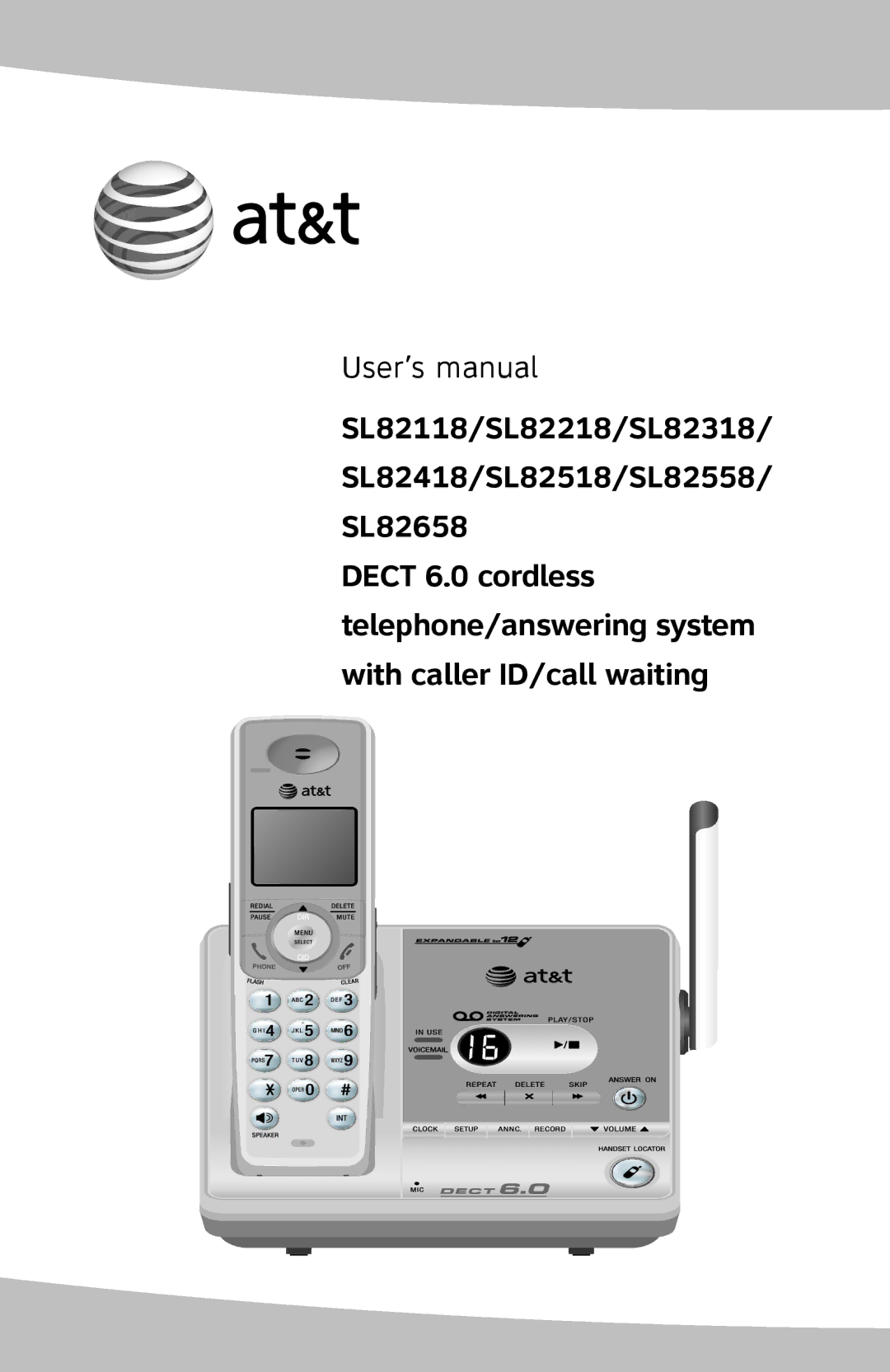 AT&T SL82558 user manual User’s manual 