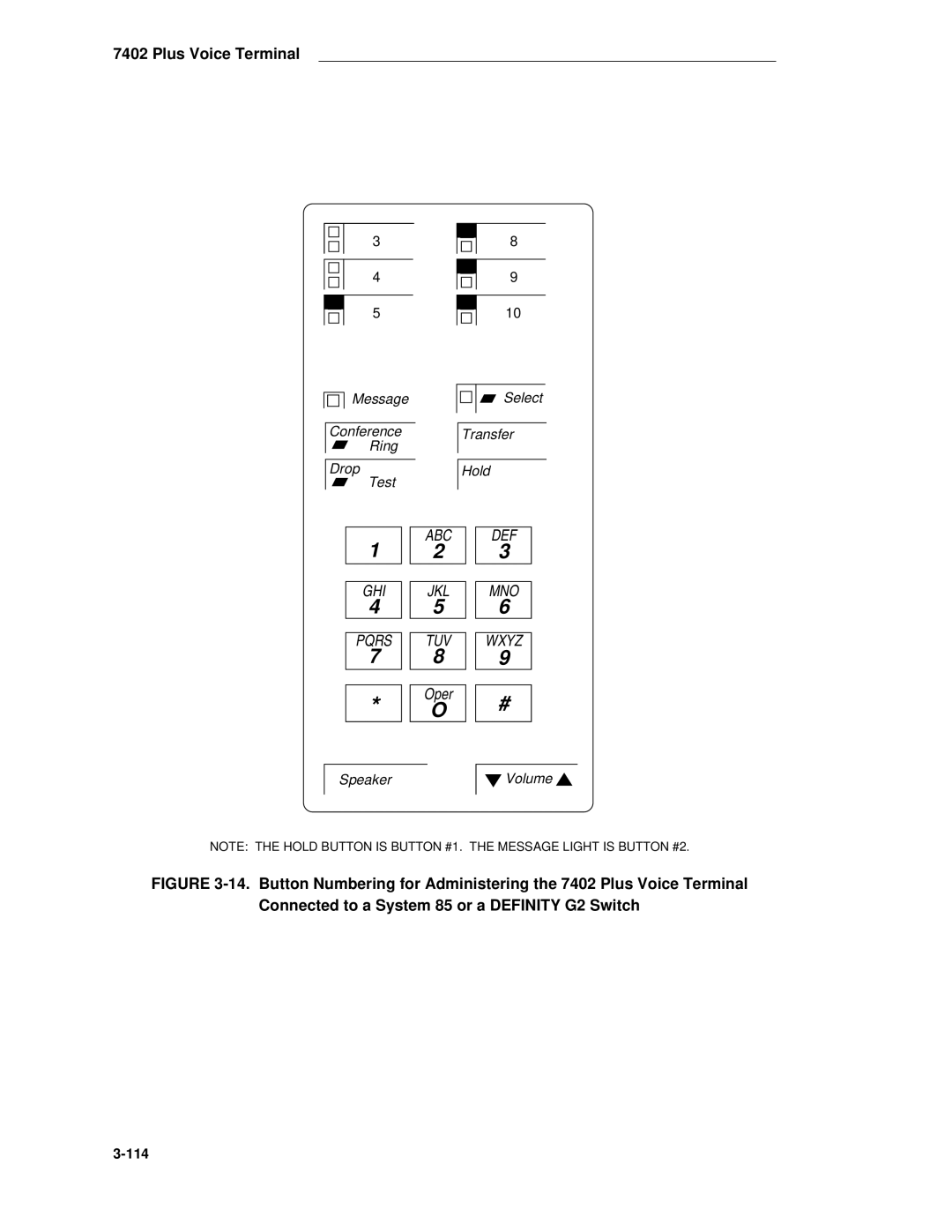 AT&T System 85 manual 114 