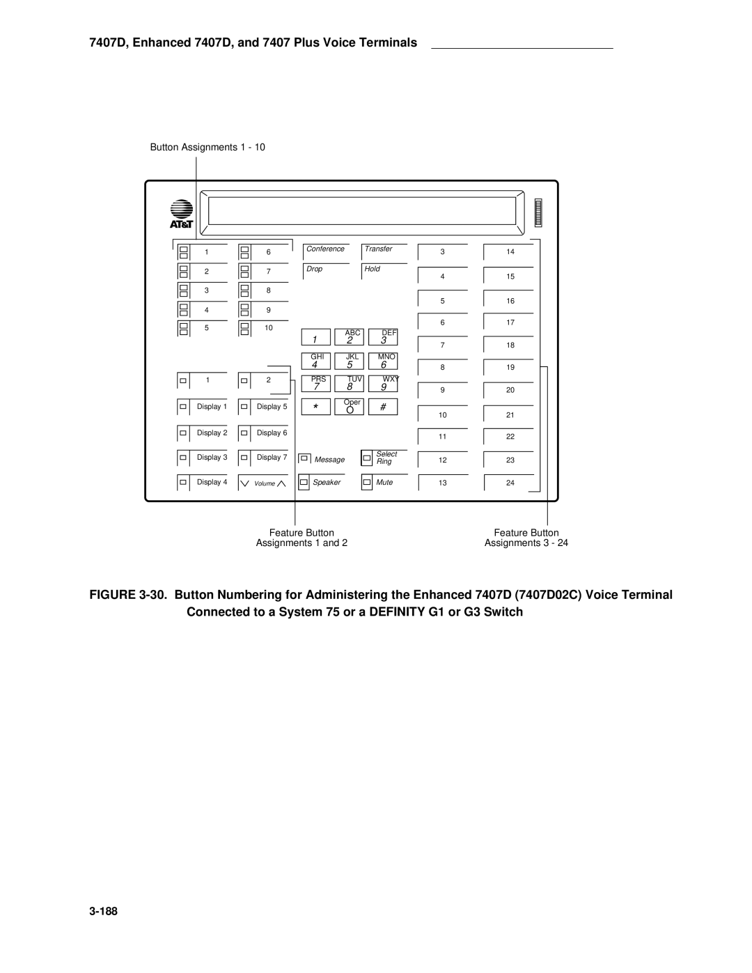 AT&T System 85 manual 188 