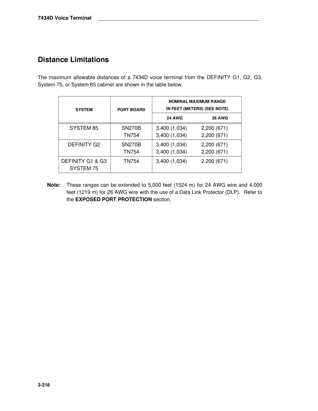 AT&T System 85 manual 218 