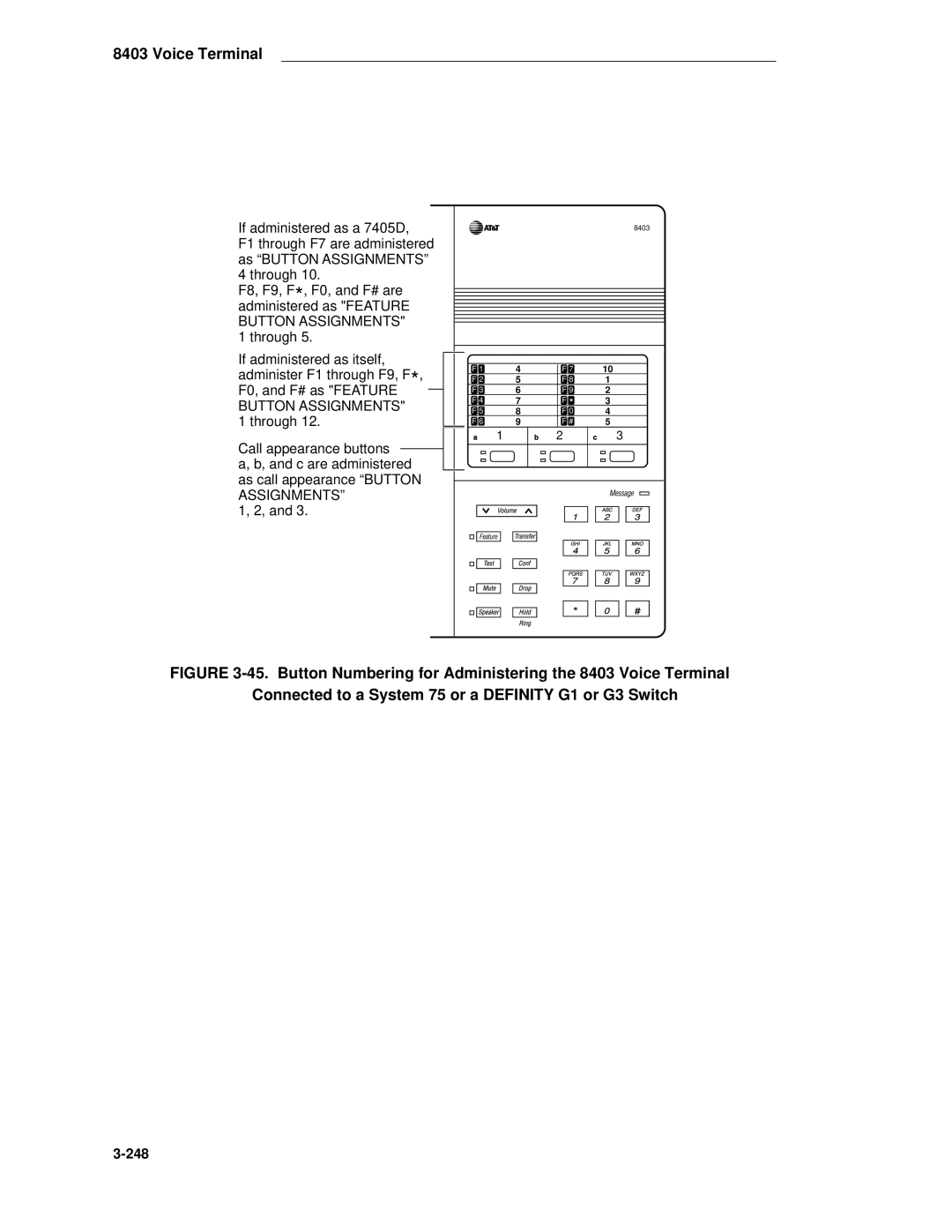 AT&T System 85 manual 248 