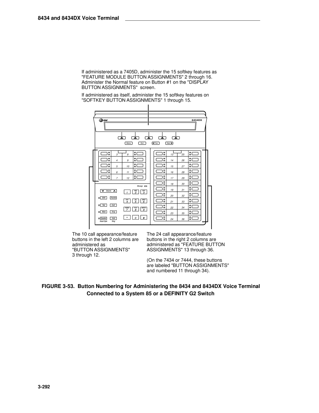 AT&T System 85 manual 292 