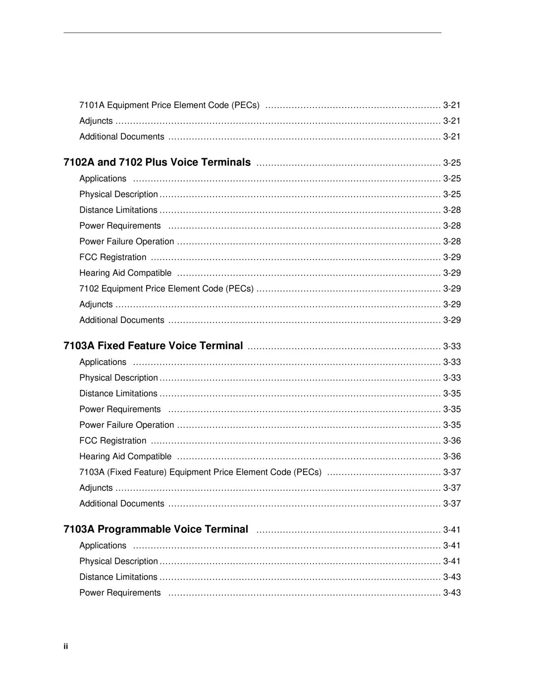 AT&T System 85 manual 7102A and 7102 Plus Voice Terminals ……………………………………………………… 