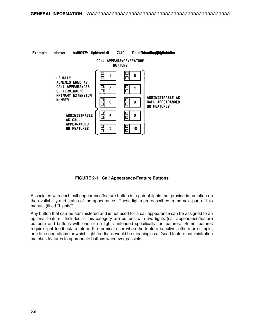 AT&T System 85 manual Example Shows, 7410 