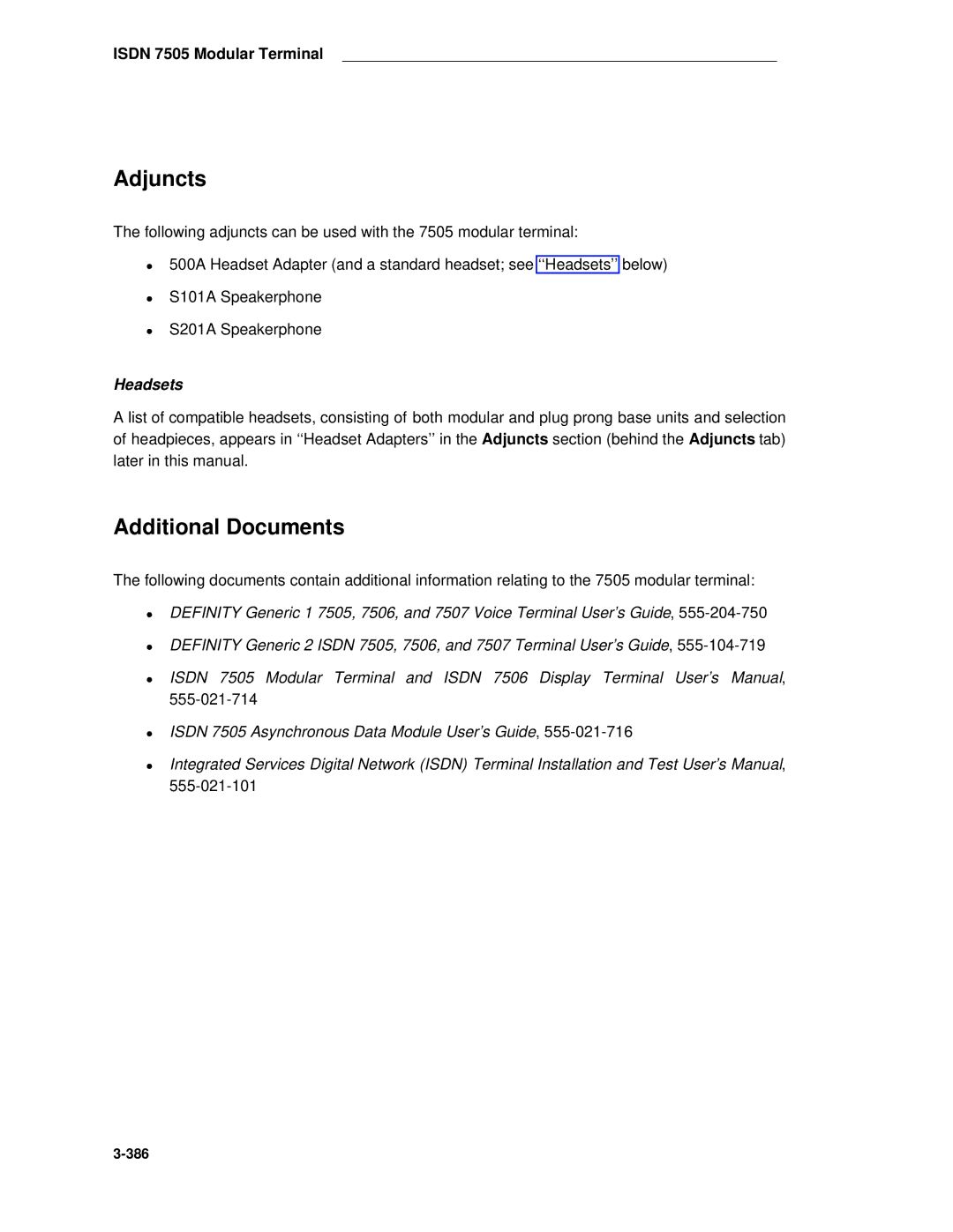 AT&T System 85 manual 386 