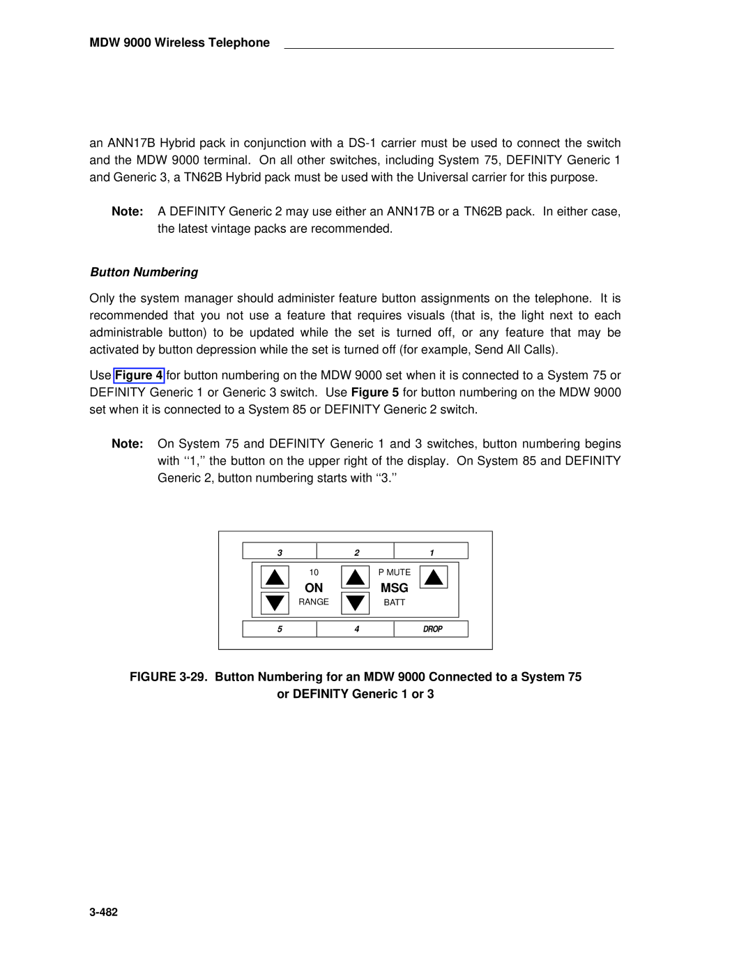 AT&T System 85 manual 482 