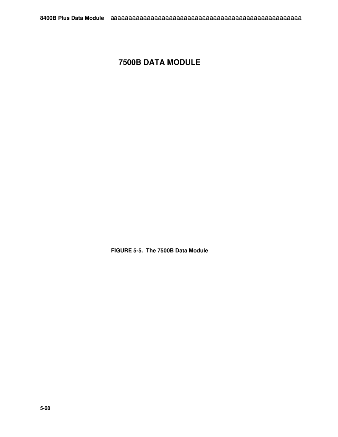 AT&T System 85 manual 7500B Data Module 