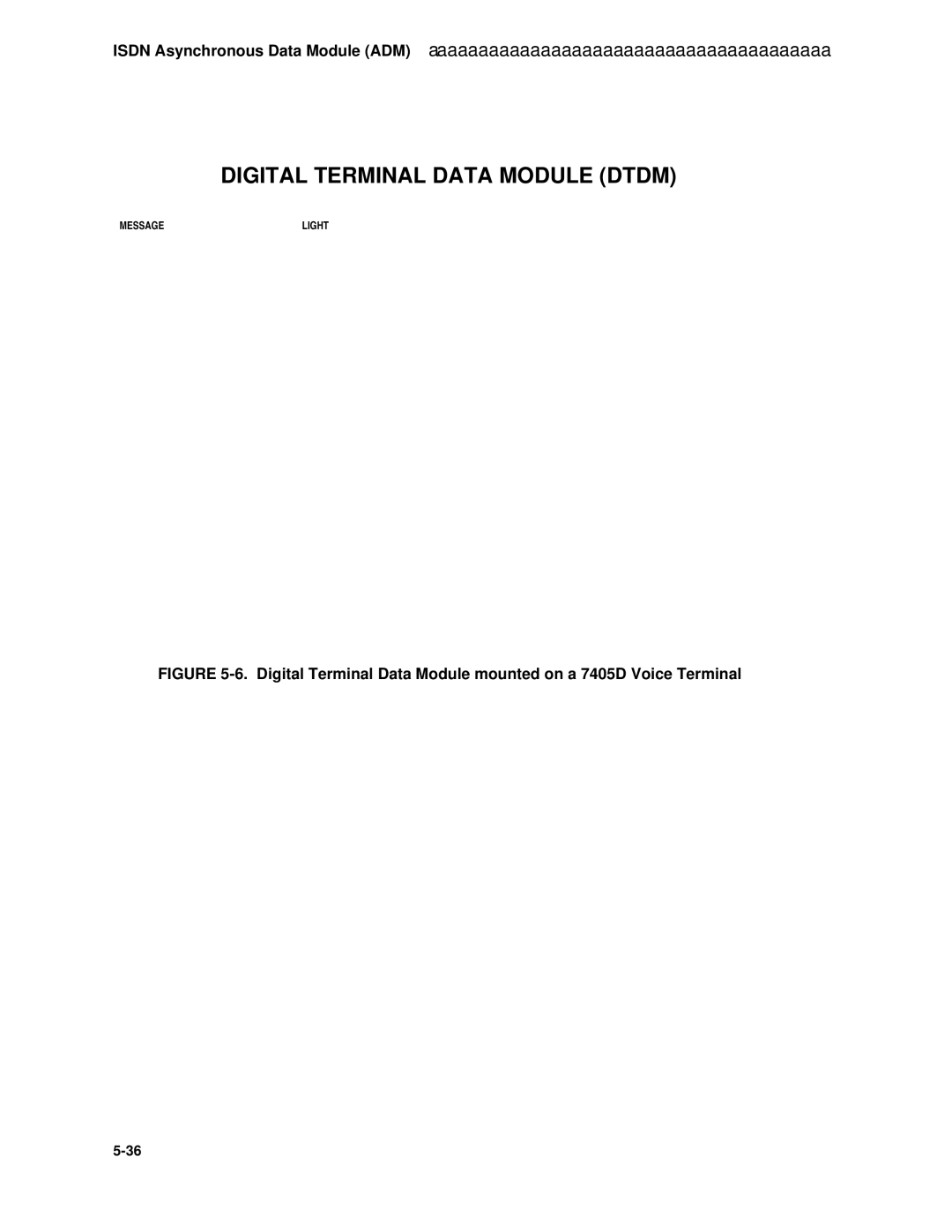 AT&T System 85 manual Digital Terminal Data Module Dtdm 