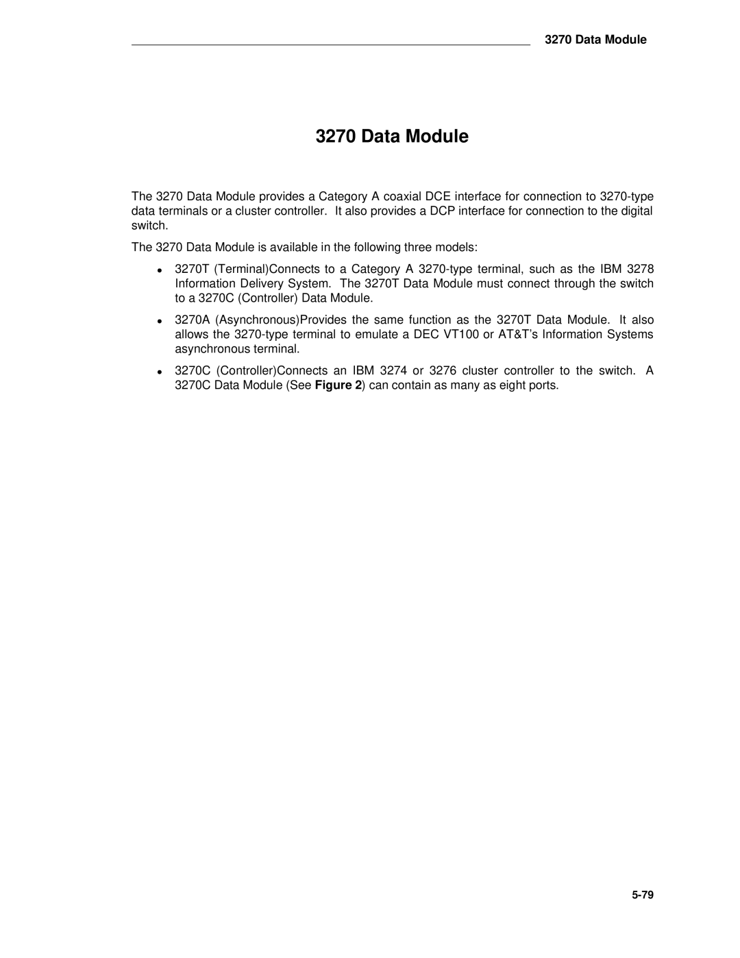 AT&T System 85 manual Data Module 