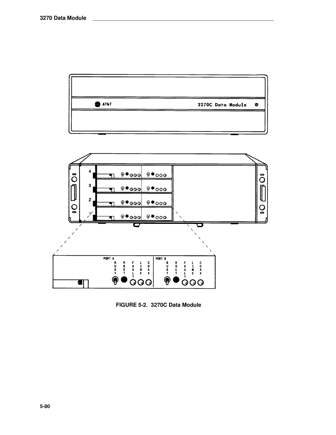 AT&T System 85 manual C Data Module 