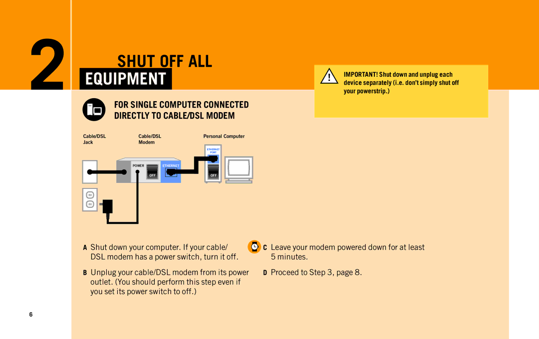 AT&T Telephone Adapter manual Equipment 