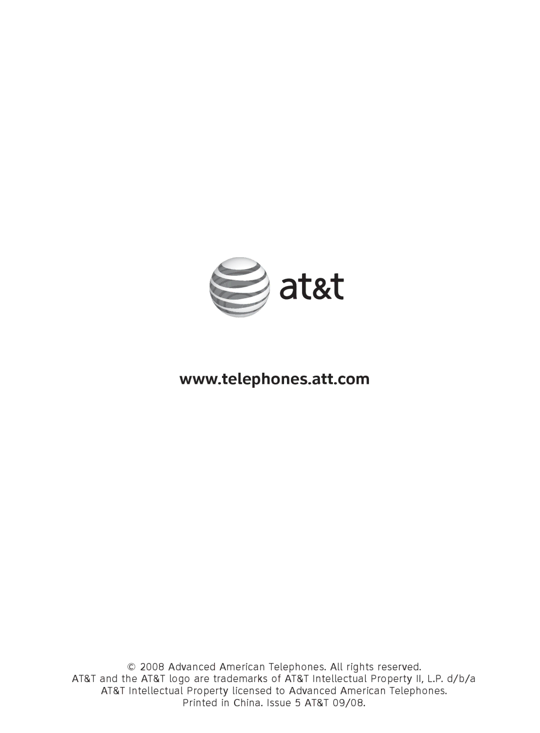 AT&T TL71308 user manual 