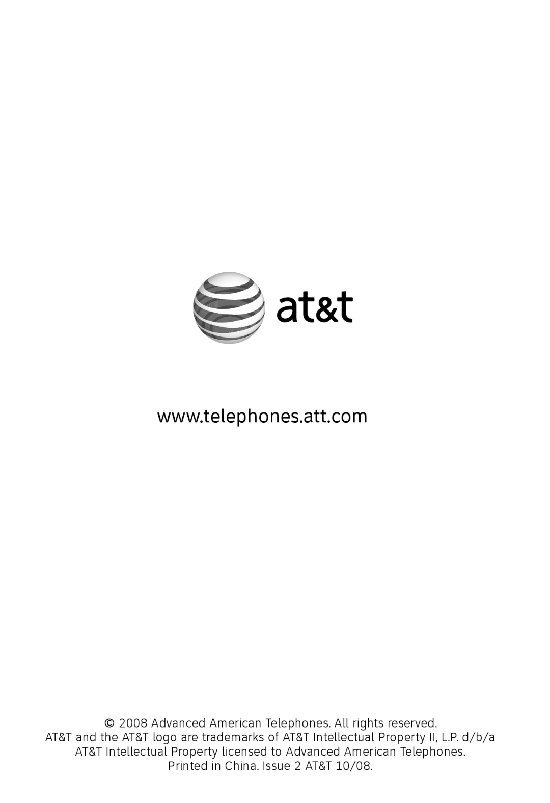 AT&T TL7600 user manual 