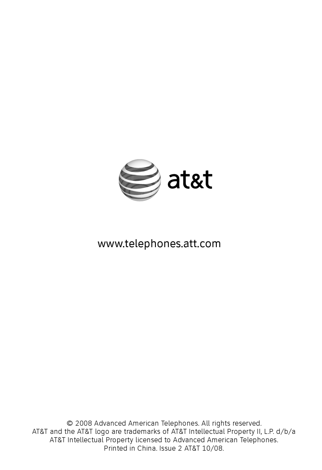 AT&T TL7601, TL7651, TL7650 user manual 