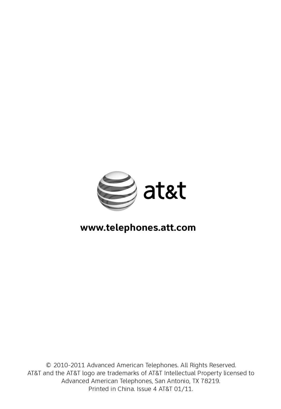 AT&T TL7700 user manual 