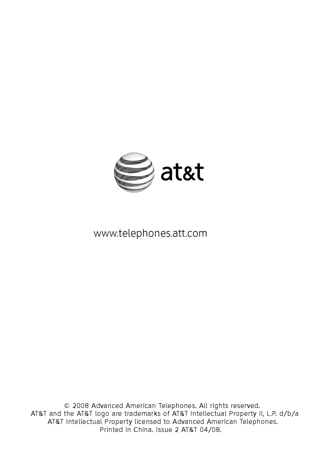 AT&T TL77008 user manual 