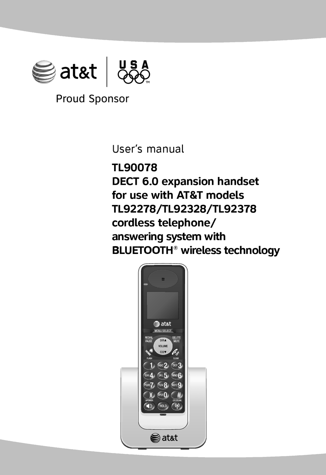 AT&T TL90078 user manual User’s manual 