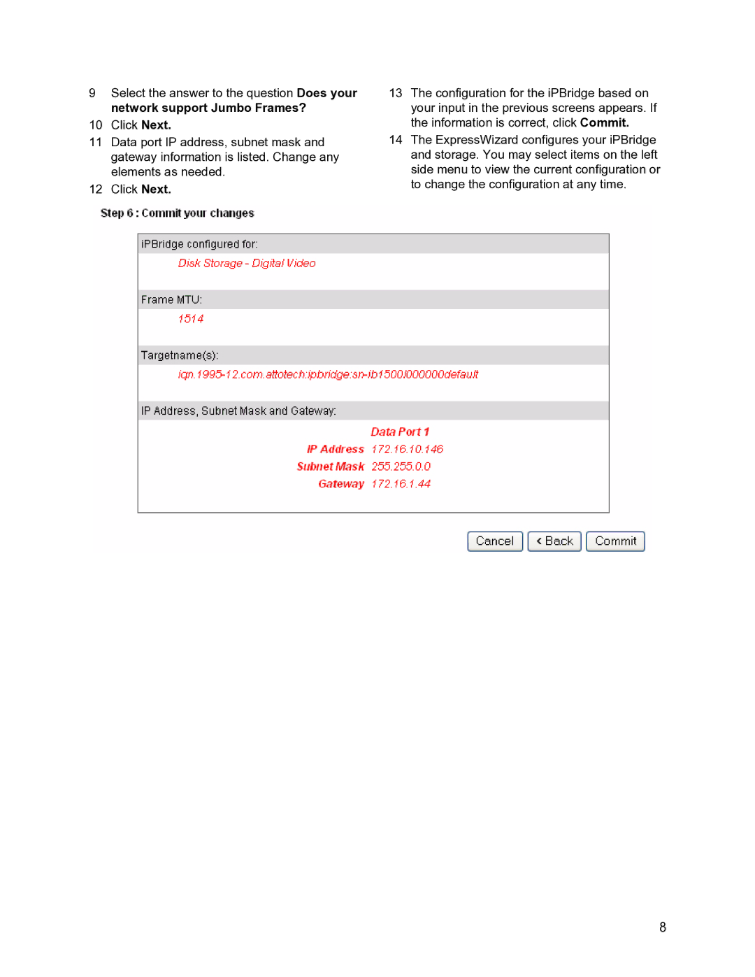 ATTO Technology 1550D operation manual 