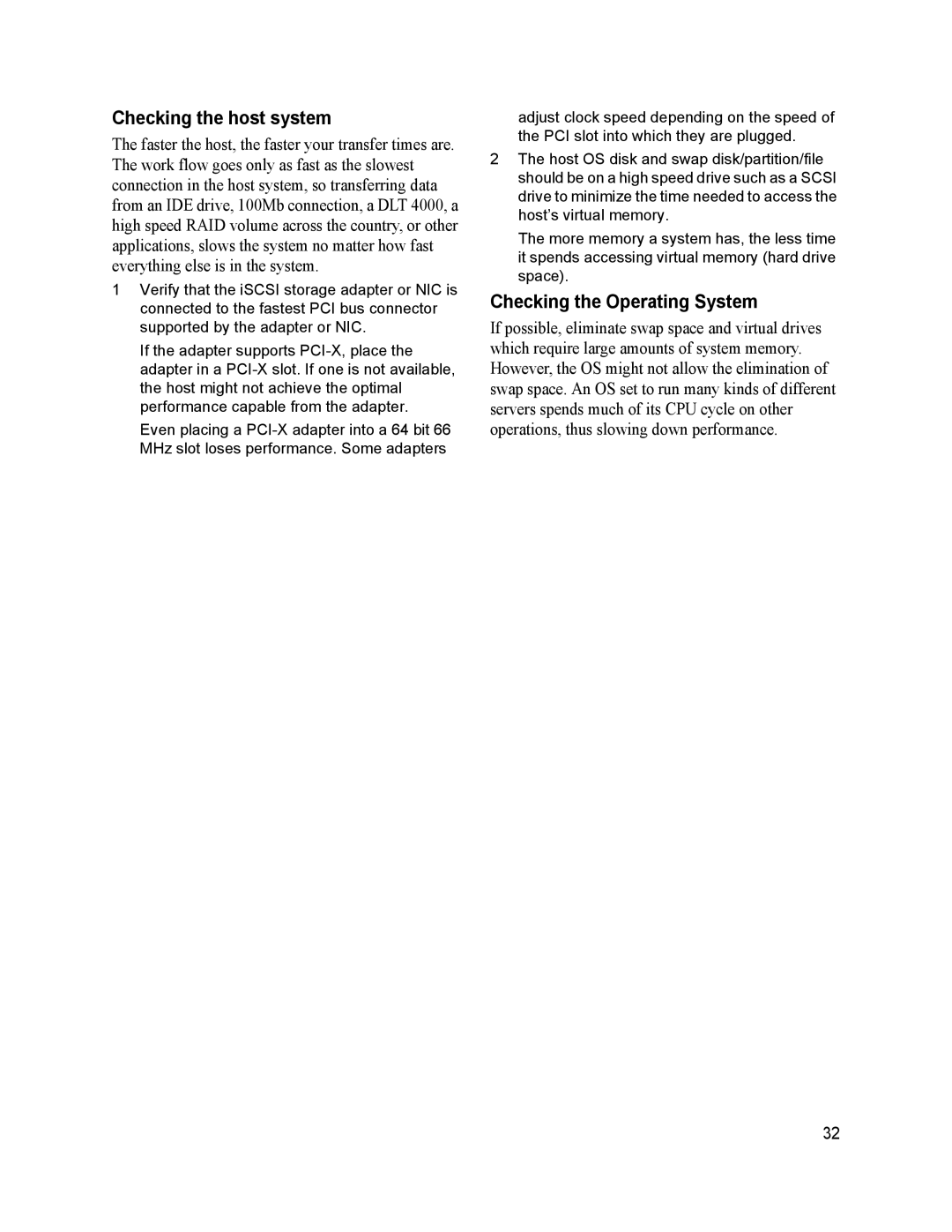 ATTO Technology 2500C operation manual Checking the host system 