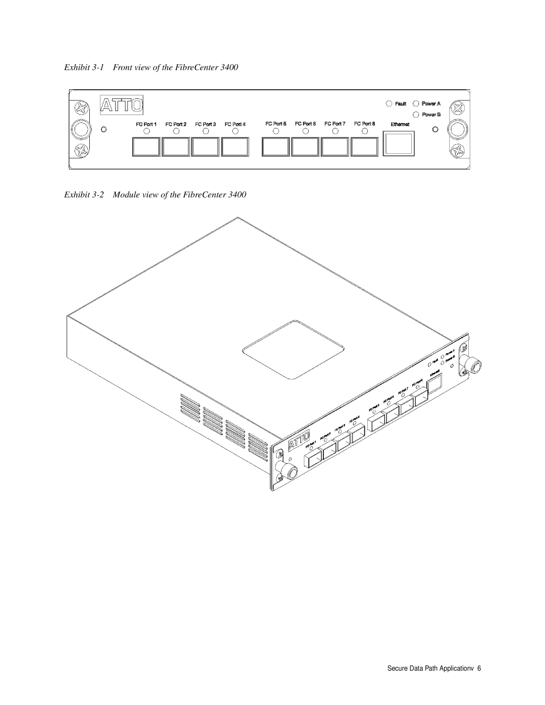 ATTO Technology 3400 operation manual Secure Data Path Applicationv 