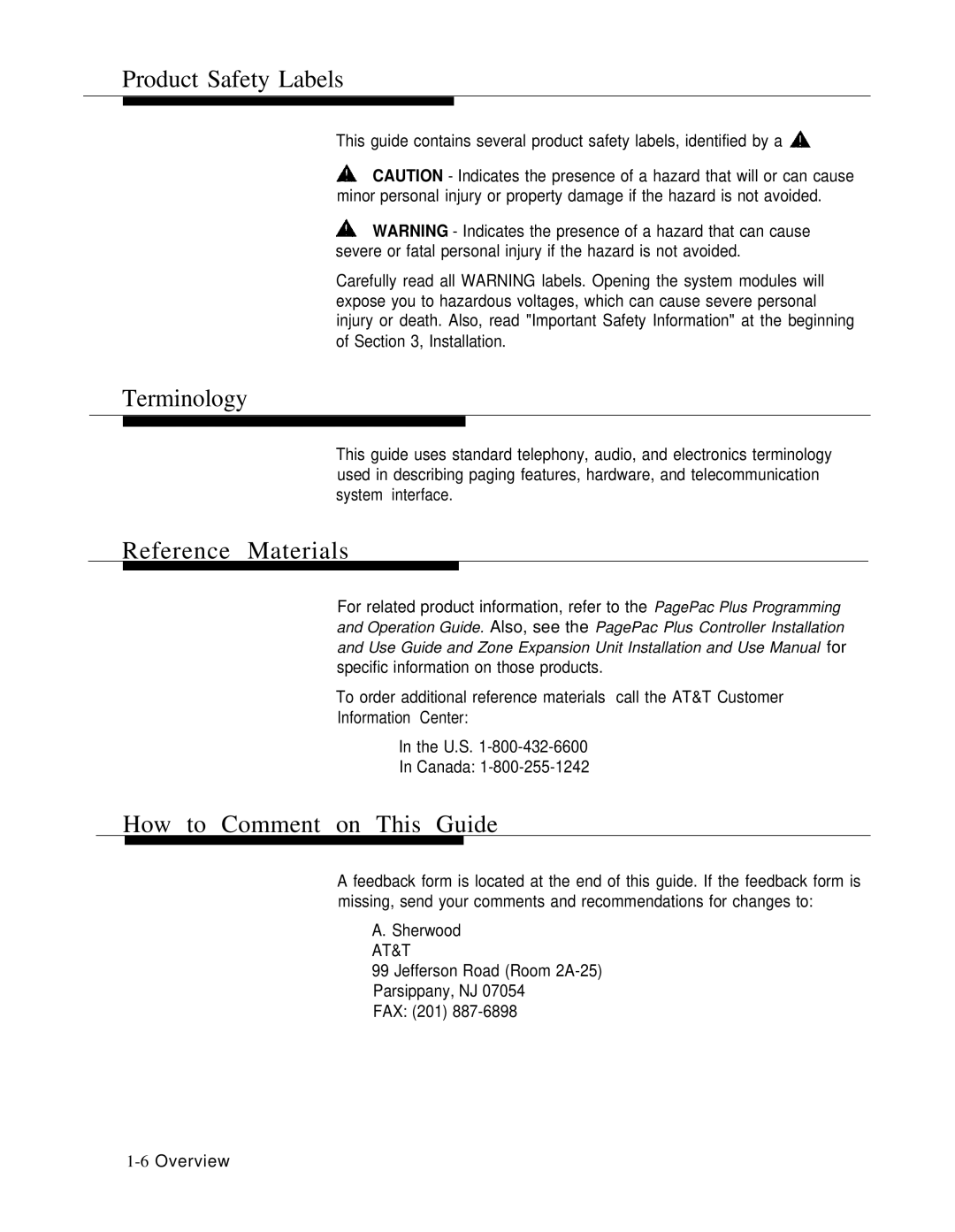 ATTO Technology 463-248-202 manual Product Safety Labels, Terminology, Reference Materials, How to Comment on This Guide 