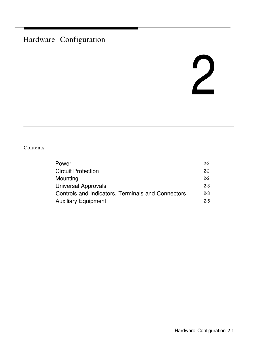 ATTO Technology 463-248-202 manual Hardware Configuration 