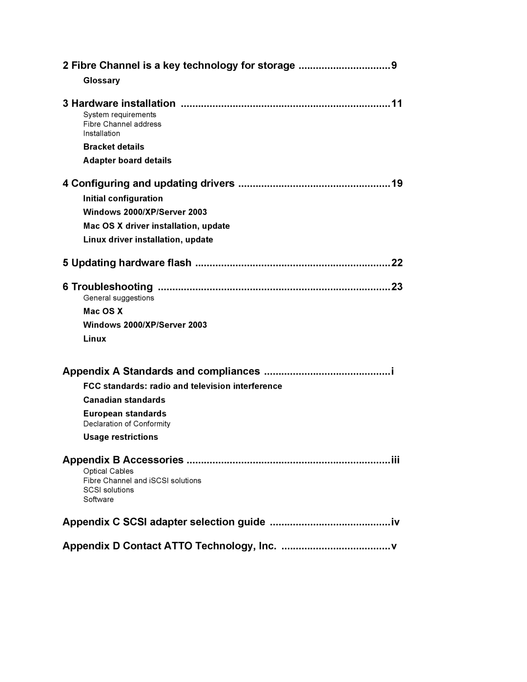 ATTO Technology FC-44ES 4-Gb operation manual Fibre Channel is a key technology for storage, Hardware installation 