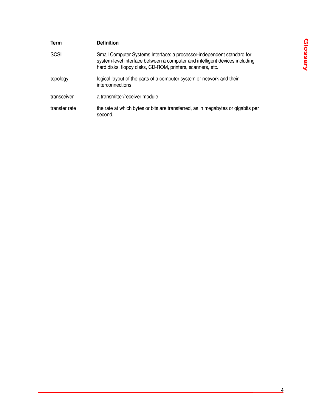 ATTO Technology operation manual Glossary 