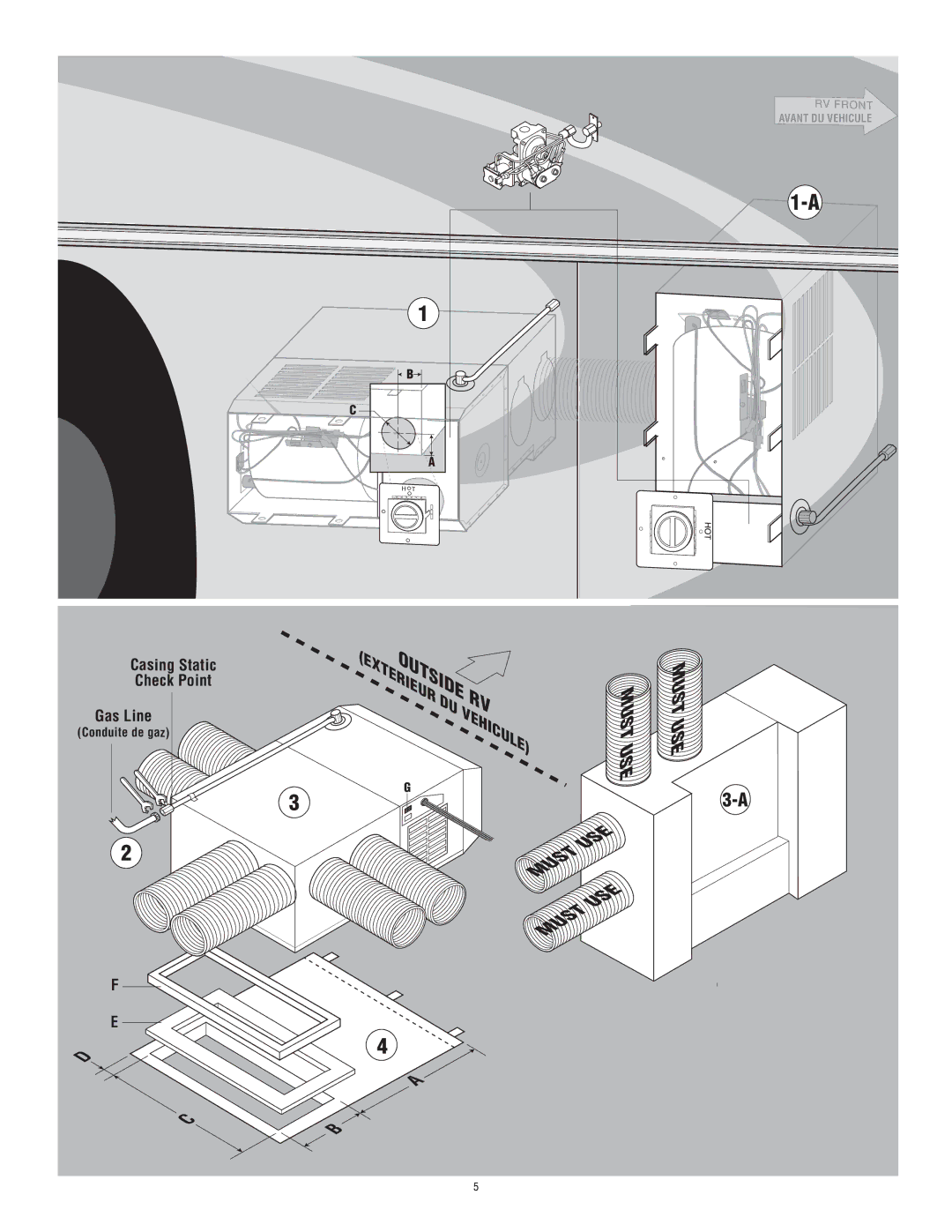 Atwood Mobile Products 2540 installation manual Use 