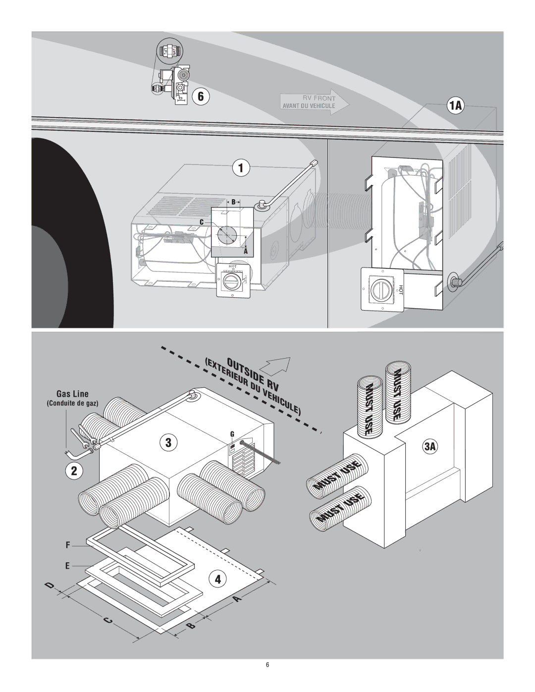 Atwood Mobile Products 8940, 8935 installation manual Use 