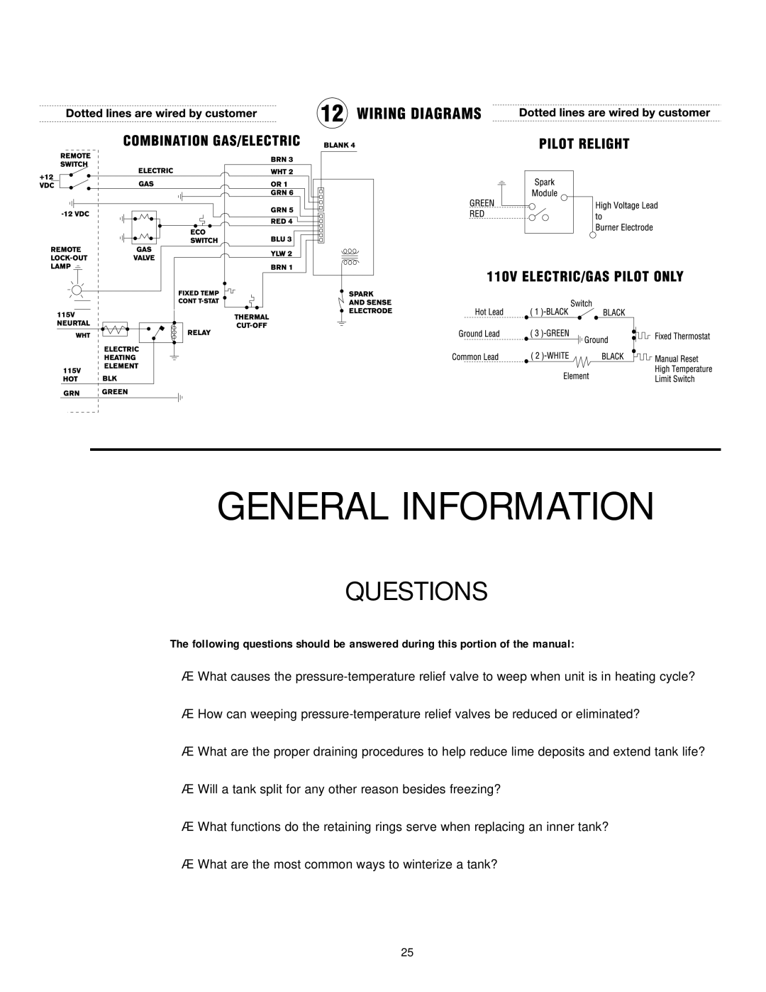 Atwood Mobile Products 94605 service manual General Information 