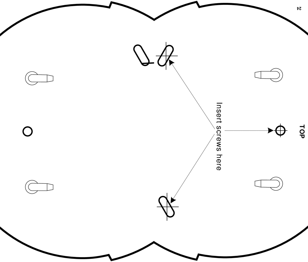 Atwood Mobile Products KN-COPP-B manual Wall Mounting Template, Here 