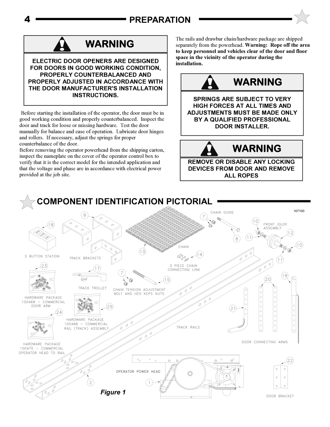 Audi AUD-S owner manual 4PREPARATION, Component Identification Pictorial 