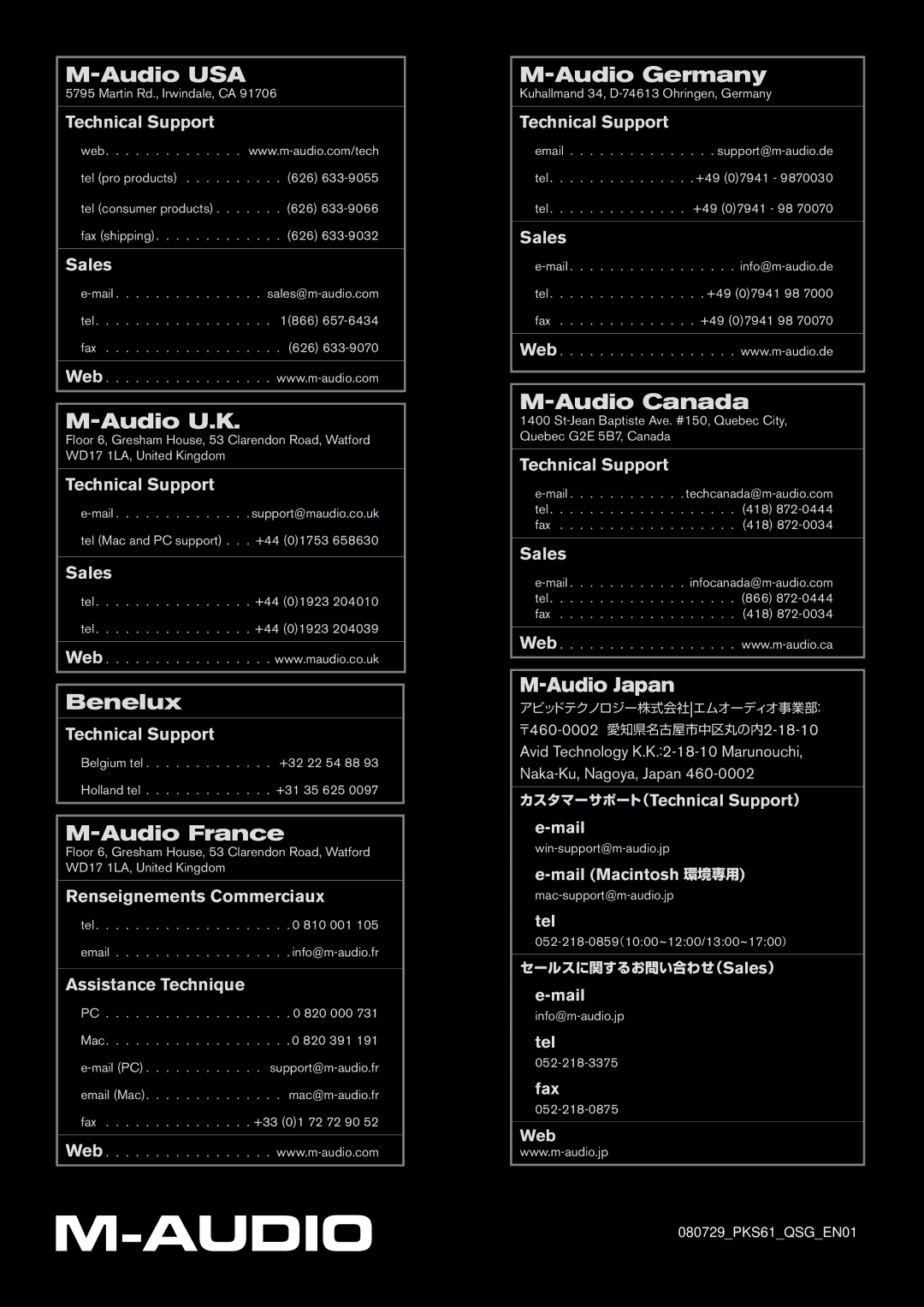 Audio Pro SONO 61 quick start Audio USA 