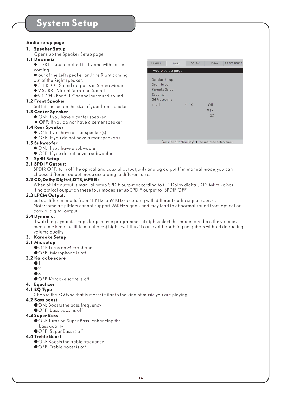 Audio2000's AVC7504 manual Coming 