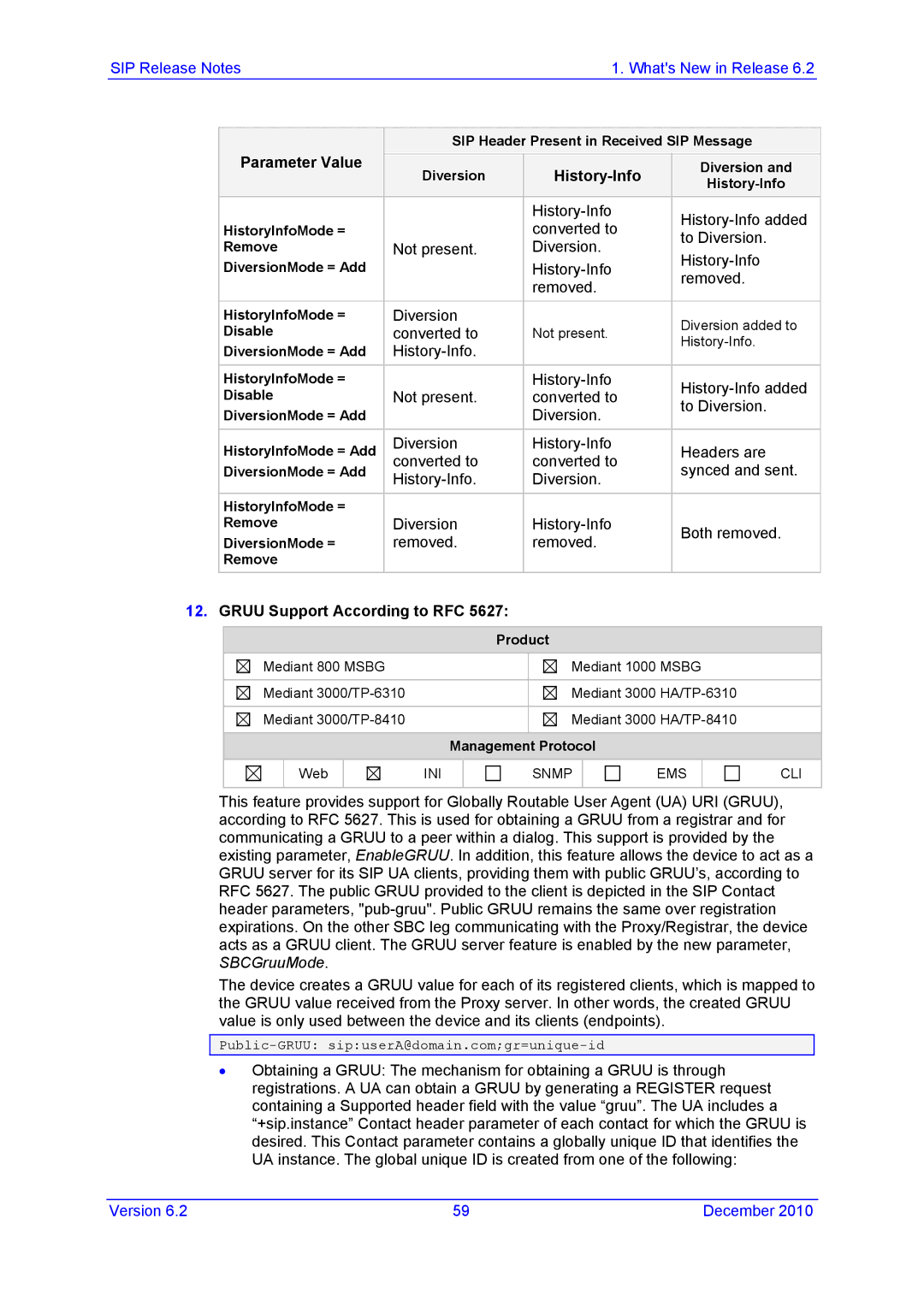 AudioControl VERSION 6.2 manual History-Info History-Info added 