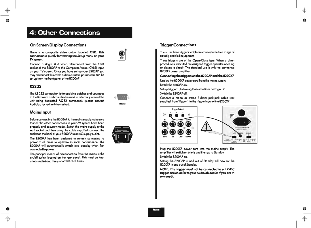 Audiolab 8200AP manual 