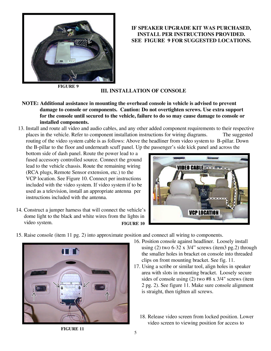 Audiovox 1181279 installation instructions 