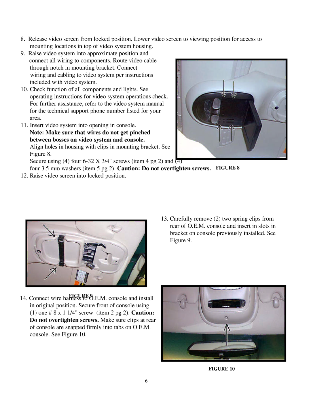 Audiovox 50-0246x-015 Series installation instructions 