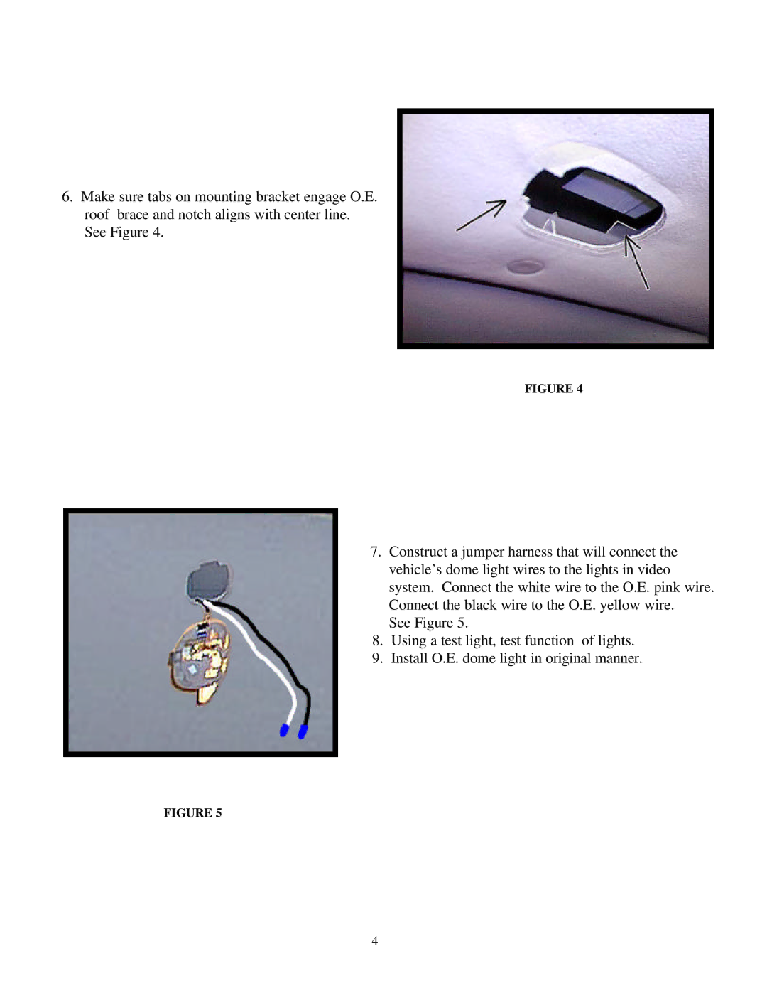 Audiovox 640, 650 installation instructions 