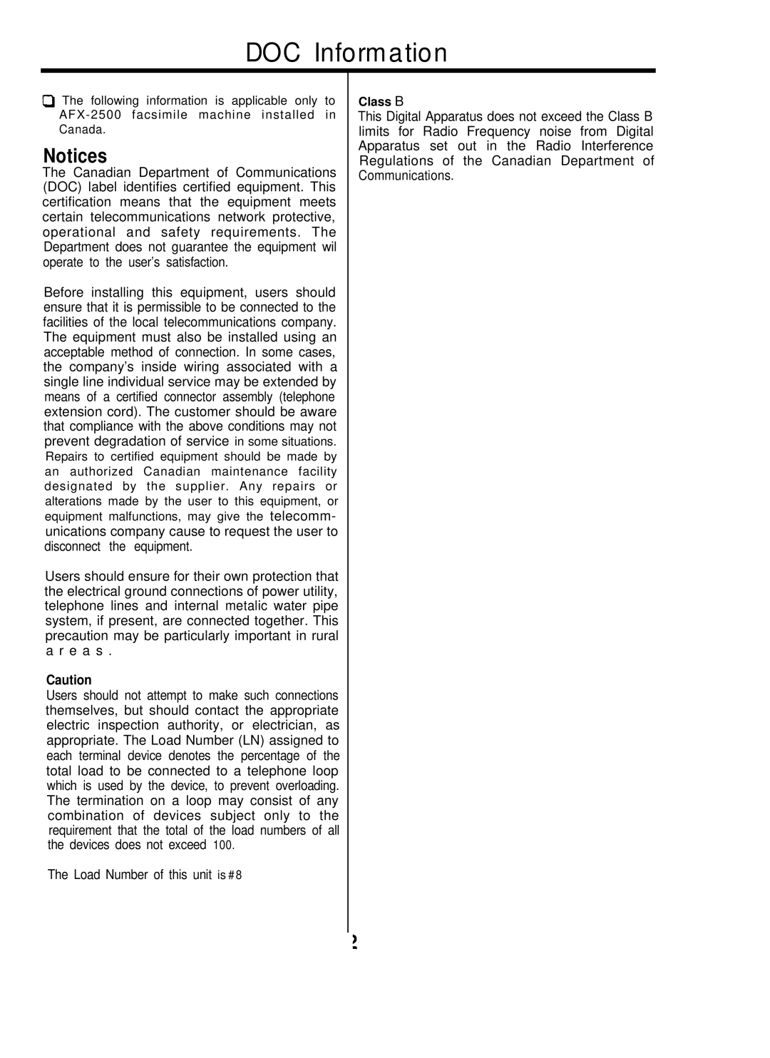 Audiovox VE-500, afx-35 manual DOC Information 